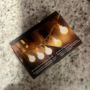 Pack of 40 LED warm white fairy lights (13 ft)